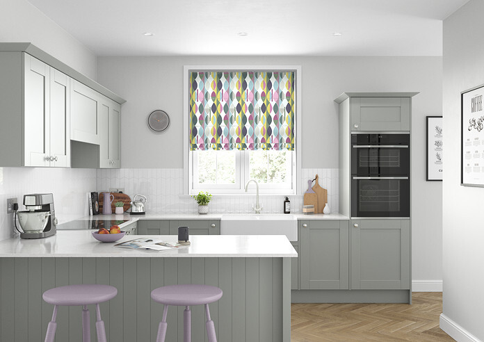 Mabel, Violet - Roman Blind - Image 5